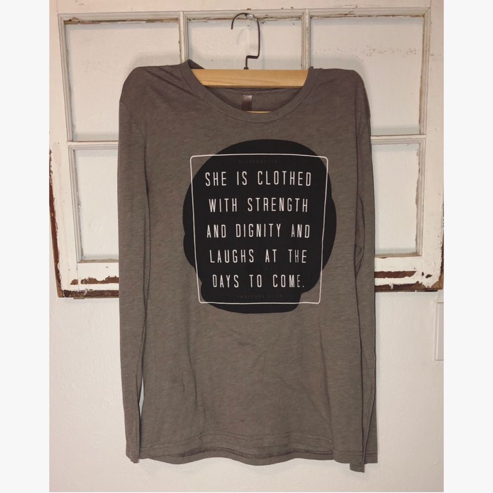 Bible Verse Long Sleeve Shirt